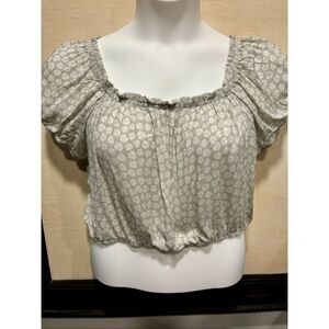 Hippie Rose Green Top - XL